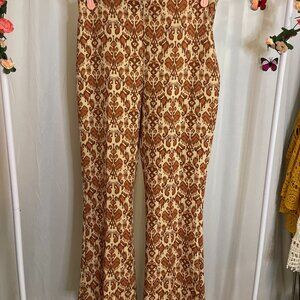 "023" Zara Bohemian Style Flare Pants